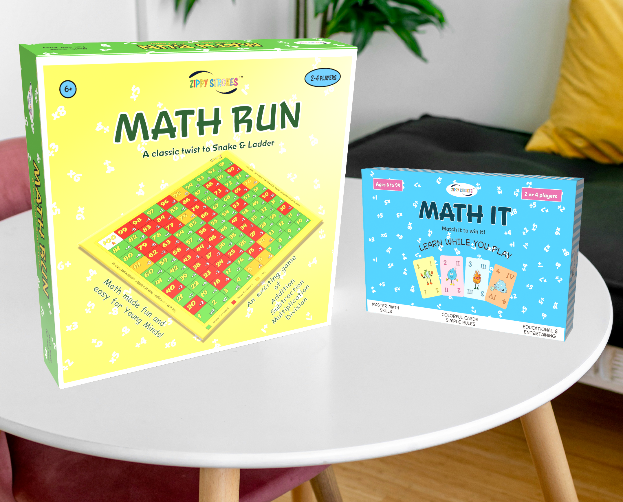 Math Run + Math It – Family Learning Combo